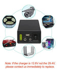 High Capacity Portable Power Bank 155Wh Multi Voltage Output 24V DC 12V DC And 5V USB for power needs
