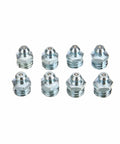 110 Pc Grease Nipple Set M6 M8 M10 Conical Straight Angled Zerk Fittings For Machinery And Vehicles, close-up of fittings