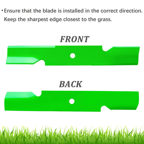 High Lift 48 Inch Mower Deck Blade For Scag Freedom Z Liberty Z Tiger Cub Exmark 48 Deck Replacement Fits Hustler 601123 Bad Boy 038535000