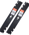 30 Inch Timemaster Mower Blades for Time Master Turfmaster 20120P 20199 20200 21199 21200 Replacement 2 Pack shown front view