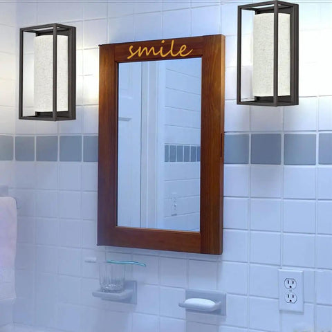 Industrial Style Wall Sconces Set Of Two With Oil Rubbed Bronze Finish And Linen Fabric Lampshades, E26 Edison Bedside Wall Mount Lighting For Living Room Or Bedroom, Modern Farmhouse Vibe