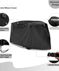 All Weather Heavy Duty Cement Mixer Cover Built Tough With Waterproof Oxford Fabric Shield Dustproof Rain Guard