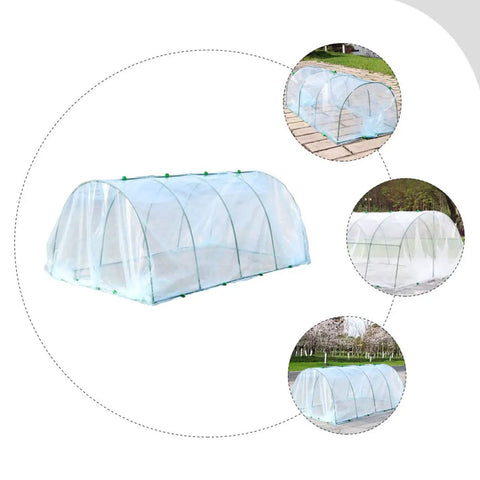 Flower Greenhouse Plant Cover Bracket Set Plastic Greenhouse For Outdoor Veggies And Flowers Great For Gardens Terraces And Backyards Portable Plant Shelter With Easy Setup And Insulated Climate Control