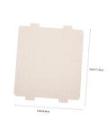 4.6 x 3.9 inch sheet from 10-Piece Microwave Waveguide Cover Kit With Heat Insulation Mica Sheets For Microwave Ovens Anti-Splatter Shield
