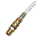 Brass adapter of Seastar Hydraulic Steering Filler Kit With Swivel for Boaters Bleed Kit for Outboard Power Steering Fits systems