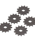 13T Chain Sprocket Built Tough Steel Motor Gear For 47cc 49cc Pocket Dirt Bike Electric Scooter ATV, 10mm Inner Diameter, 5 Pack