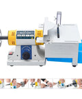 110V Mini Table Saw Rock Polisher With Flexible Shaft, Jewelry Grinder And Polishing Machine For Jewelry Making, Wood, Jade, Amber