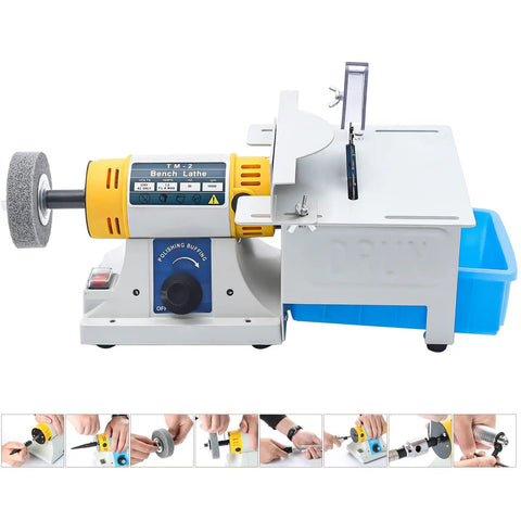 110V Mini Table Saw Rock Polisher With Flexible Shaft, Jewelry Grinder And Polishing Machine For Jewelry Making, Wood, Jade, Amber