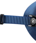 Side view of Calibro Low Volume Dive Mask With Fog-Stop System Integrated Dual Frame Technology Wide Field Of View And Secure Seal