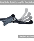 Ultra Bee Ready To Roll Brake And Clutch Lever Set CNC Foldable Aluminum 7075 Upgrade Kit for Sur Ron Ultrabee, flexible pivot handle