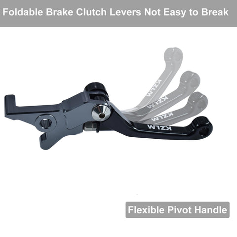 Ultra Bee Ready To Roll Brake And Clutch Lever Set CNC Foldable Aluminum 7075 Upgrade Kit for Sur Ron Ultrabee, flexible pivot handle