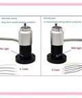 Top Tier CNC Automatic Tool Sensor M26D Tool Setting Gauge showing normally open and closed states with wiring details.