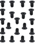 Hella Tough Aluminum Quarter Turn Fasteners With Flush Allen Head And Dzus Button Style for easy sheet metal mounting, 20 pack