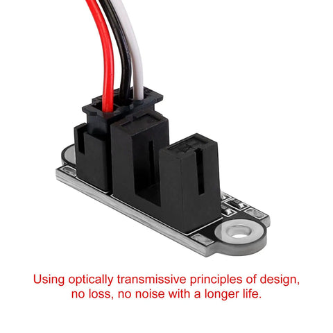 Close-up of Six Pack Optical Endstop Switches With 1M Cable For 3D Printers Photoelectric Light Control Limit Switch Module