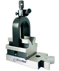 Bluefox Angle V Block Tool With Clamp Set For Precision Milling Drilling, tool with clamp made from hardened steel, heavy duty design.