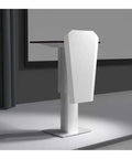 Height Adjustable Mobile Lectern Podium With Hassle Free One Button Lift And Smooth Glide Casters Designed For Stress Free Keynotes.