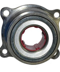 Front view of a Rear Wheel Bearing And Hub Assembly For Nissan Frontier Xterra Suzuki Equator Fits 2005 To 2015 Front Wheel Hub Bearing 1 Piece Beefed Up Quality Replacement Wheel Bearing And Hub Assembly With Sealed Design For Smooth Ride And Easy Install.