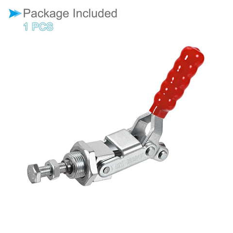 Heavy Duty Pro Grade Toggle Clamp 300 Lb Holding Capacity With Push Pull Quick Release Down Action And 180 Degree Handle Opening