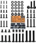 TV Mount Hardware Kit With M4 M5 M6 M8 Screws And Spacers for VESA Compatible TVs and Monitors up to 80 inches organized