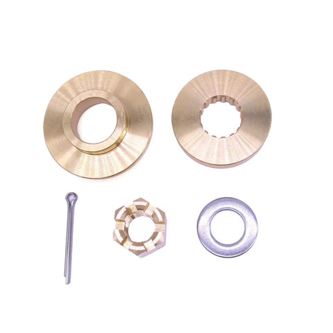 Propeller Hardware Kit For Yamaha Outboard Engines 100HP-300HP Includes Spacers 6E5-45987-00 6E5-45987-01 63P-45987-00 688-45997-01 Castle Nut 90171-18M04 Washer 92990-18200 Cotter Pin 91490-40030 Fits 18-73918 For Quick Secure Prop Installs