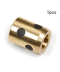 Badass One Piece Sleeve Bearing With 5Mm Inner Bore And 9Mm Outer Diameter At 12Mm Long, featuring steel core and porous bronze.