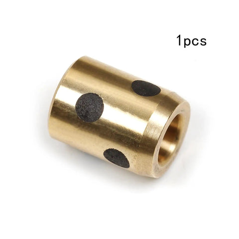 Badass One Piece Sleeve Bearing With 5Mm Inner Bore And 9Mm Outer Diameter At 12Mm Long, featuring steel core and porous bronze.