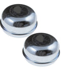 Front Wheel Bearing Dust Cap Kit For 1983-2011 Ford Ranger RWD - Replacement Front Hub Dust Cover Set, metal caps