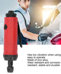 Smooth Operator 18000Rpm Air Die Grinder Pneumatic Grinding Machine With Muffler and ergonomic red grip for easy metal polishing.