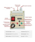 Beefed Up Brushless Servo Motor Kit Adjustable 550W 750W 1100W 2200W For Sewing Machines And Lathes controller close-up