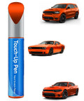 PVP NVP Car Touch Up Paint Kit With Exact OEM Color Match For Dodge Vehicles Scratch Repair And Rust Prevention pen and orange cars