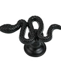 Snake Shaped Drawer Pulls Zinc Alloy Dresser Handles With Animal Theme Cabinet Knobs For Furniture Hardware Vintage Bronze Black Finish