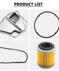 Nissan Transmission Filter And Oil Pan Gasket Kit For Altima Rogue Juke NV200 1.6L 2.0L 2.5L 3.5L With JF011E Gearbox components