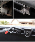 Heavy Duty T Slot Nuts And Bed Rails Cleats For Toyota Tacoma And Tundra Pickups installed in truck bed rail, showing secure fit with tie down hardware.