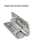 4 Pack 120 Mm 304 Stainless Steel Hinges Featuring A Kickass Mirror Polish Finish For Marine Boat Hardware And Heavy Duty Cabinet Doors. Bright, smooth, shiny surface.