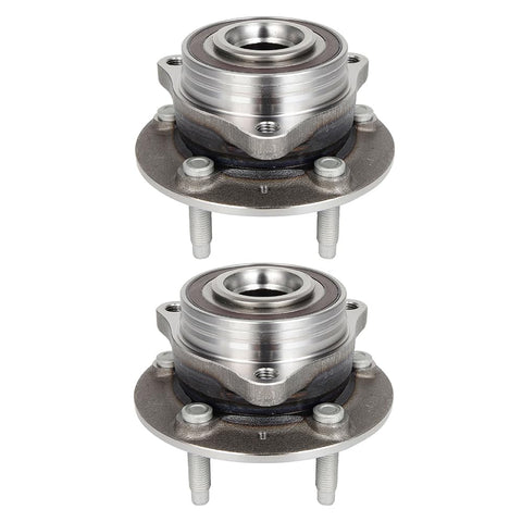 Front Wheel Bearing And Hub Assembly For 2018 2021 Chevy Equinox And 2018 2021 GMC Terrain With ABS Tone Ring Sensor Five Lug