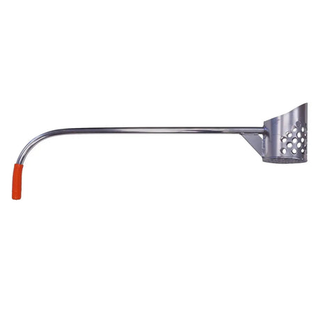 Kick It Aluminum Beach Sand Scoop For Wet And Dry Metal Detecting Heavy Duty Beach Treasure Scoop With 36 Inch Anodized Handle