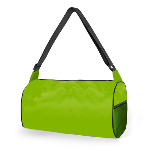 Fluorescent green Lightweight Underseat Gym Duffel Bag For Women And Men Waterproof And Tear Resistant Travel Sports Bag with strap.