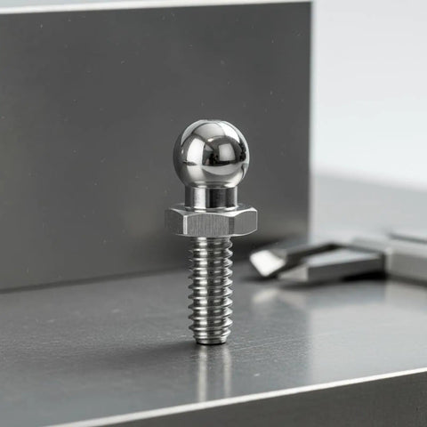 Miniature Vehicle Ball Head Screw Kit M1 Shoulder Bolts Set for RC Cars and Models Machined Metal Finish Dope for Maintenance DIY Builds Model Crafting and Hobby Projects, M1.4 ball head screw