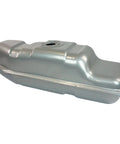 Side view of beefed up 20 gallon gas tank replacement for Chevy S10 GMC S15 Sonoma and Syclone 1985 1995 models direct fit OE style