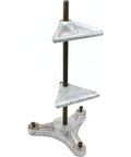 Clock Movement Holder Test Stand For Regulating And Repair, Adjustable Brackets Up To 11 Inches Tall, metal construction