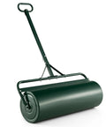Heavy Duty Lawn Roller Drum For Push Or Tow Behind Tractor, Rust Resistant Powder Coated Metal Frame, front view