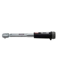 Preset Torque Wrench With Direct Set Torque, Quarter Inch Drive, Black Finish, Made In Japan, Up To 6 Nm Capacity, Easy Readout For Quick Tightening Of Bolts And Nuts, Precision Hand Tool For Pros And DIYers, side view