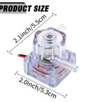 0420A Micro Flow Sensor Replacement For Sears Kenmore Elite Refrigerator Ice Maker, 2.1x2.0 inch, clear plastic
