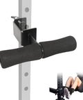 Heavy Duty Hamstring Curl Squat Rack Attachment For Home Gym Leg And Ab Workout On Your Power Rack with padded comfort design.