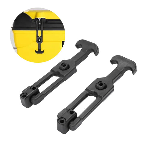 Beefy Rubber Draw Latch Kit with Grippy Comfort for Smooth Operation, 300N load capacity, fits tool boxes, coolers, boat hatches.