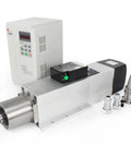 7.5KW ATC CNC Router Spindle BT30 24000 RPM Air Cooled With Automatic Tool Change 380V VFD Inverter ER25 BT30 visible