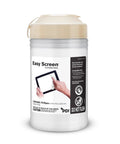 Container of All Purpose Screen Cleaning Wipes For Laptops Monitors Phones Tablets And TVs Fast Dry No Residue Anti Fog