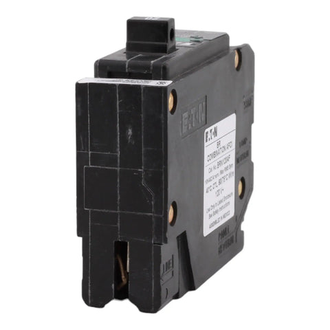 20 Amp Arc Fault Breaker Single Pole AFCI For 120V Home Wiring With Pigtail Neutral UL Listed Pro Grade Fire Hazard Protection Through Direct Arc Detection And Low Current Arcs Down To 5 Amps, side view