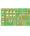 PCB for 1-30 MHz Manual Antenna Tuner Kit For HAM Radio QRP DIY Project With Standing Wave Directions, Compact T-Type Network