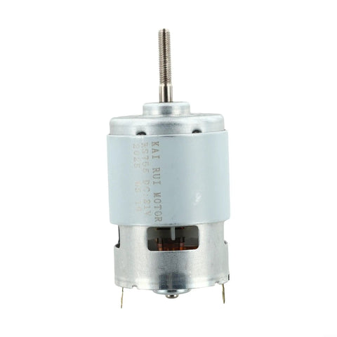 High Torque 21V DC Motor 120W For Power Tools Hand Drills And Lawn Mowers With Ball Bearings angled view showing construction details.